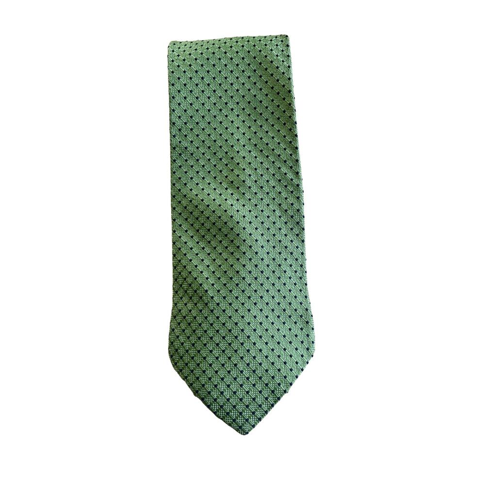 Vintage Tommy Hilfiger Green 90s Silk Necktie